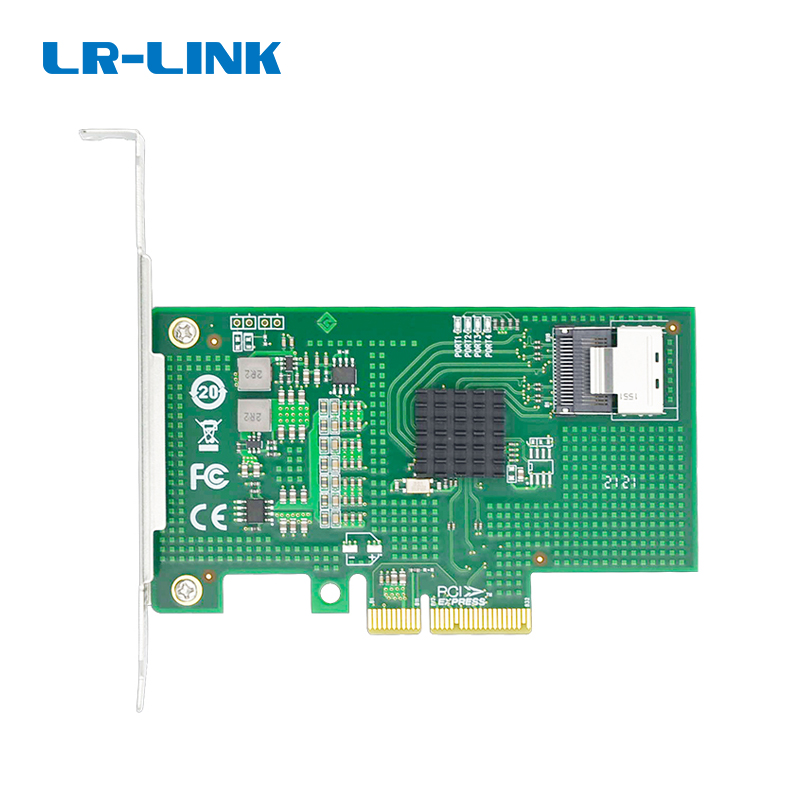 PCIe expansion card, PCIe 2.0 x1 to built-in 4-port SATA 3.0 6Gb/s expansion card